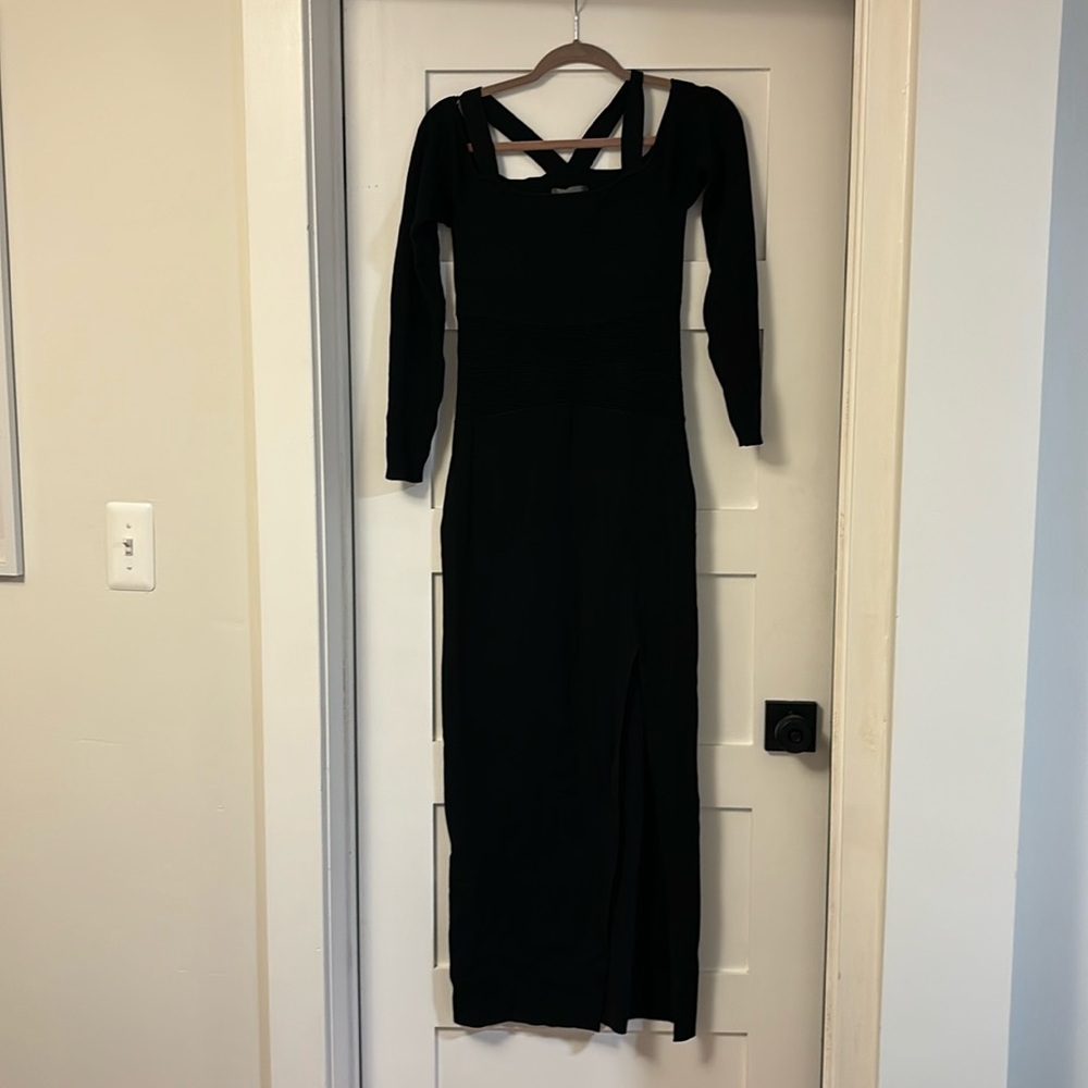 Anthropologie Black Dress